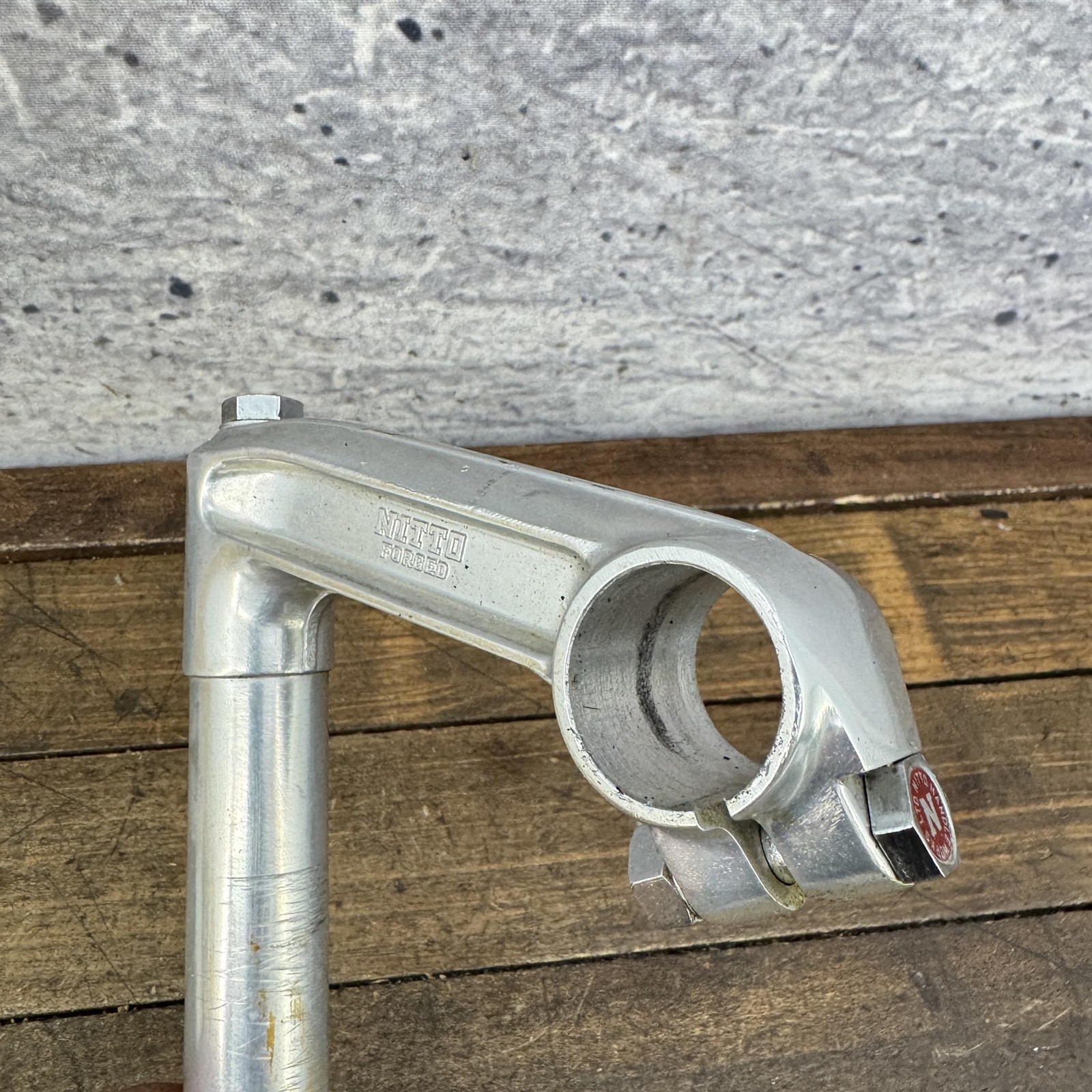 Vintage Nitto Forged Quill Stem 25.4 Clamp I-Beam Alloy Japan 70s Road Bike