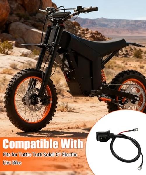 Battery to Discharge Port Connector Fits for Tuttio Soleil01 Ebike Battery