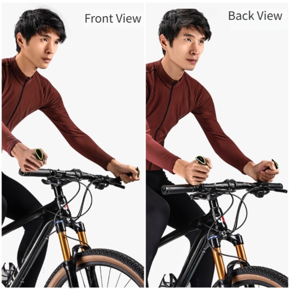 Ergonomic Extended Grips for Mountain Bikes Reduce Arm Fatigue on Long Rides