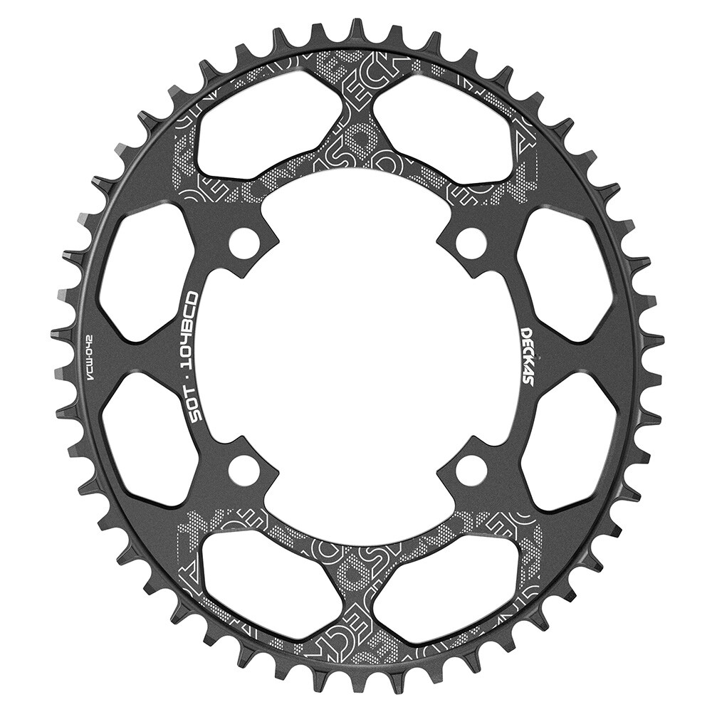 DECKAS 104BCD MTB Round Oval Narrow Wide Chainring 30 32 38 46 48 52T Chainwheel