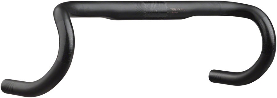 Teravail Tropo Carbon Drop Handlebar – Carbon, 31.8mm, 42cm, Black