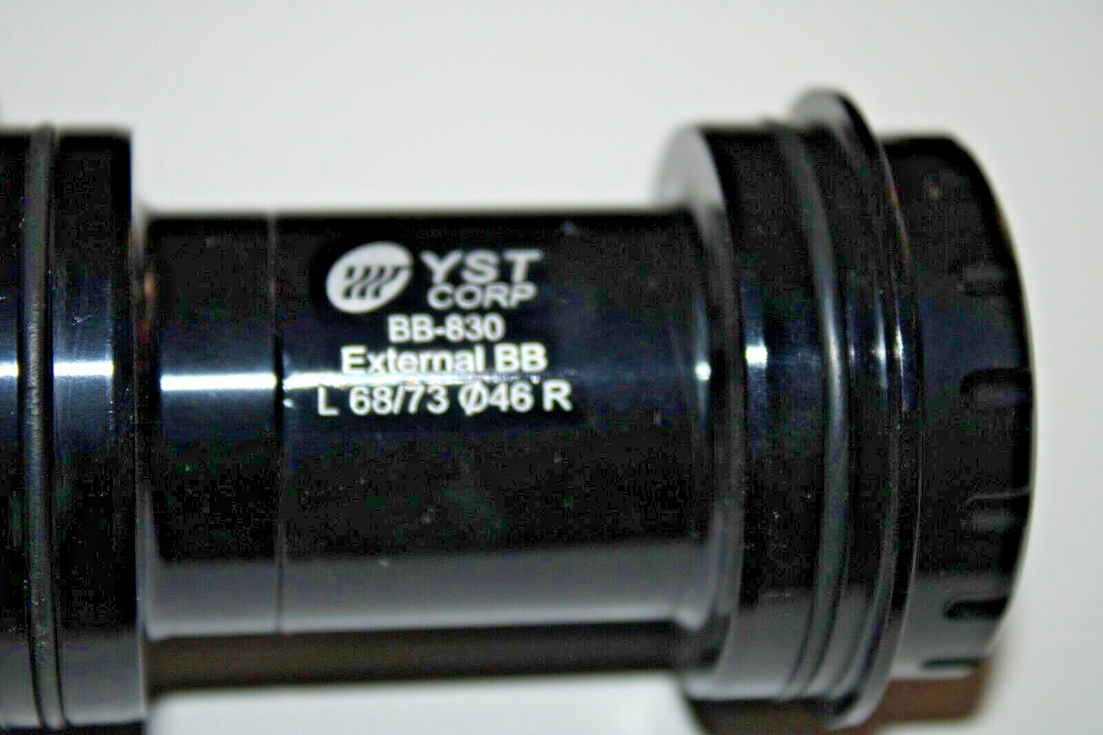 YST BB-830 Shim External Bottom Bracket Black 46mm 68/73 Shimano Free Shipping!!