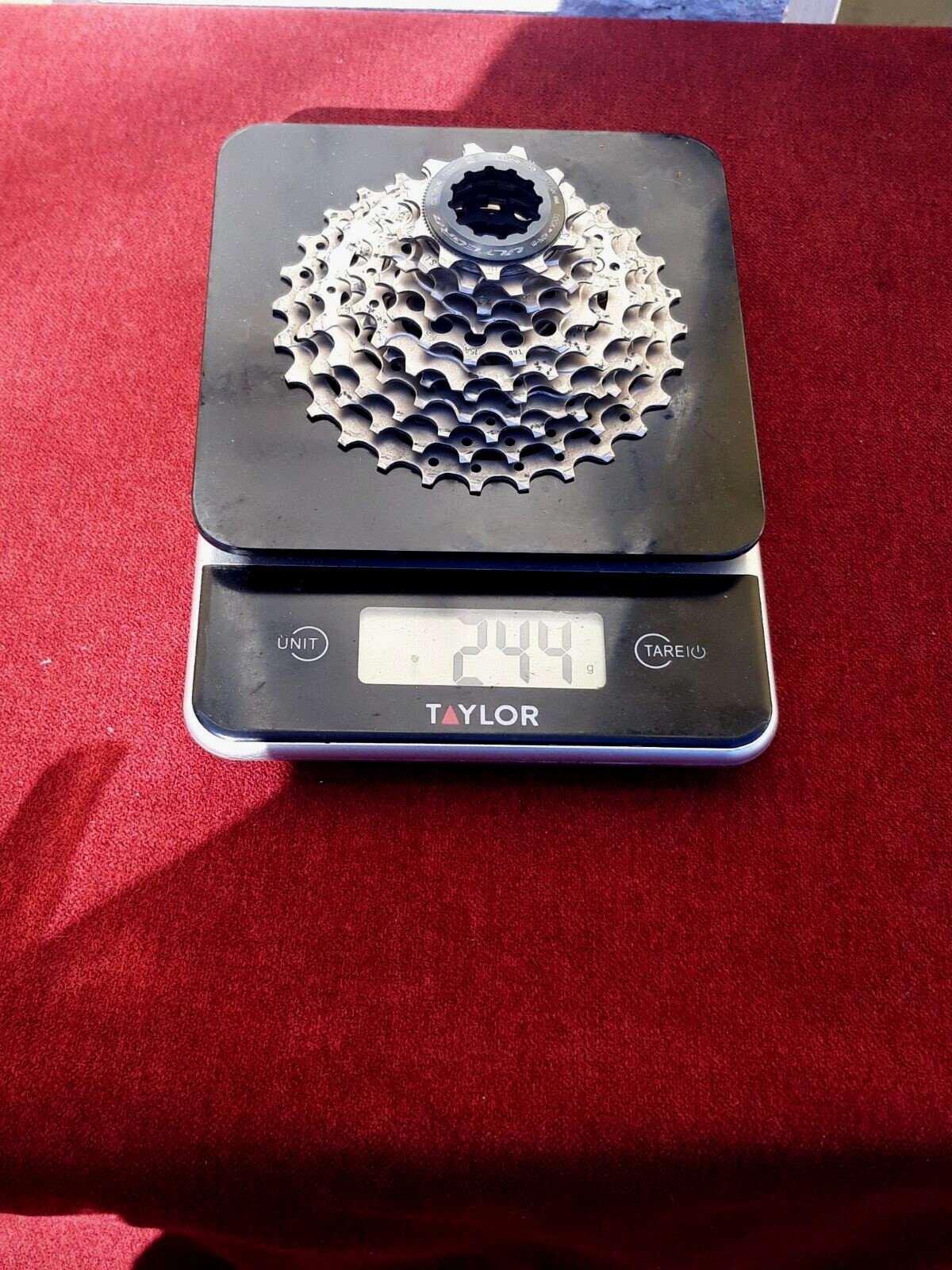 Shimano Ultegra CS R8000 11 speed Cassette 11-28t Gently Used 700c Race Japan