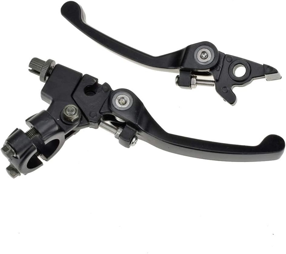 22mm Ambidextrous Clutch Brake Lever for TTR & SSR Pit Dirt Bikes – Black Chrome