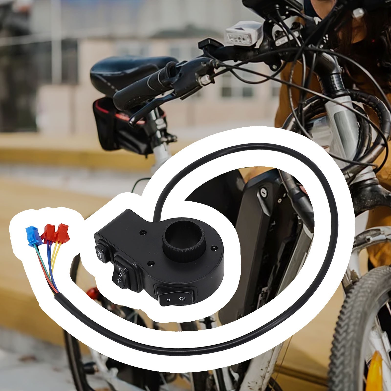 Ebike Switch Switch For Electric Throttle Latching (ON OFF) Button Power Outlet