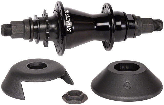 Salt Plus Trapez Rear Hub – 14mm, 36H, Cassette, Black