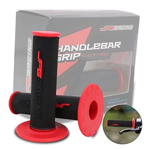 Dirt Bike Grips 7/8” Motorcycle Grips ATV Handlebar Grips Universal for red