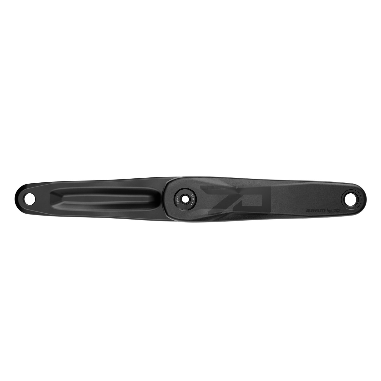 SRAM Eagle 70 Pedal Assist Crank Arm 165mm Aluminum ISIS Black for E-MTBs