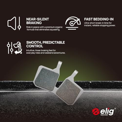 Bike Disc Brake Pads for Magura 4-Piston MT5, MT5 Pro, MT Silver (E2) 1 Pair