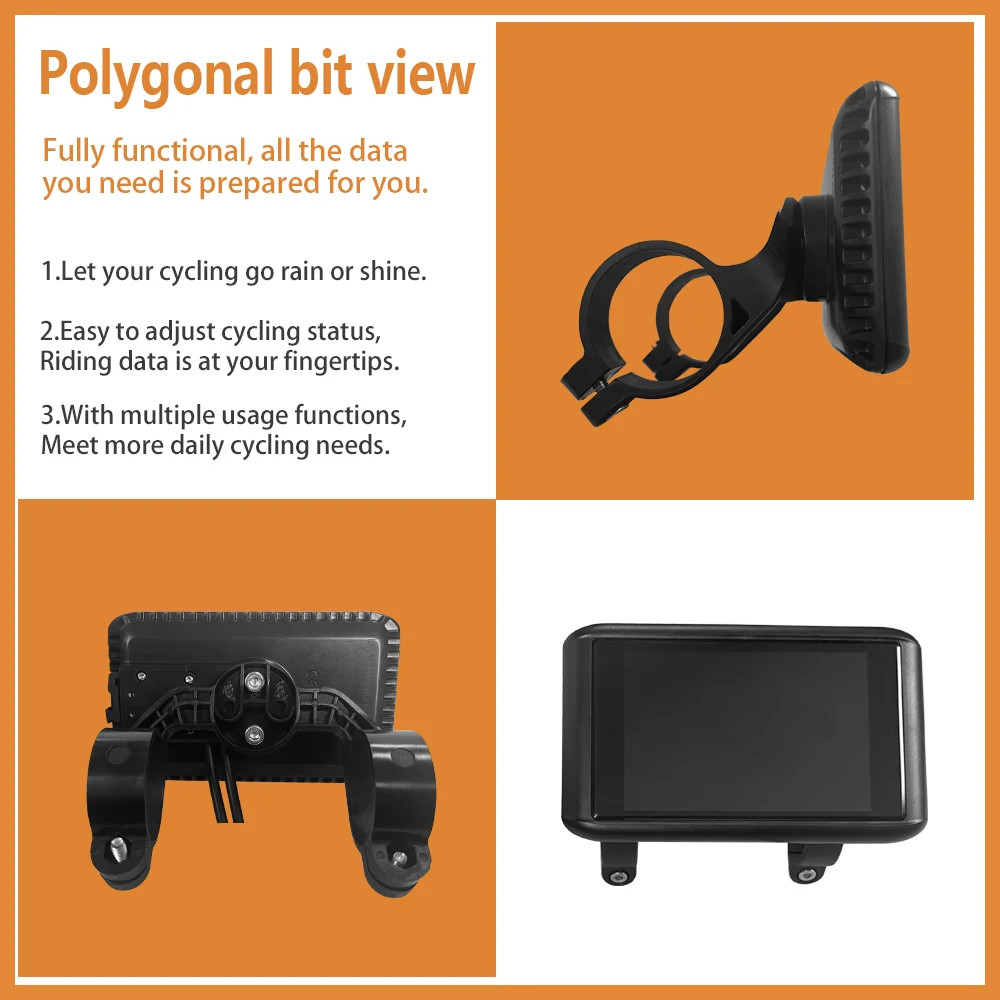 Electric Bicycle Display 24V 36V 48V 52V 60V 72V Display SM/Waterproof Plug