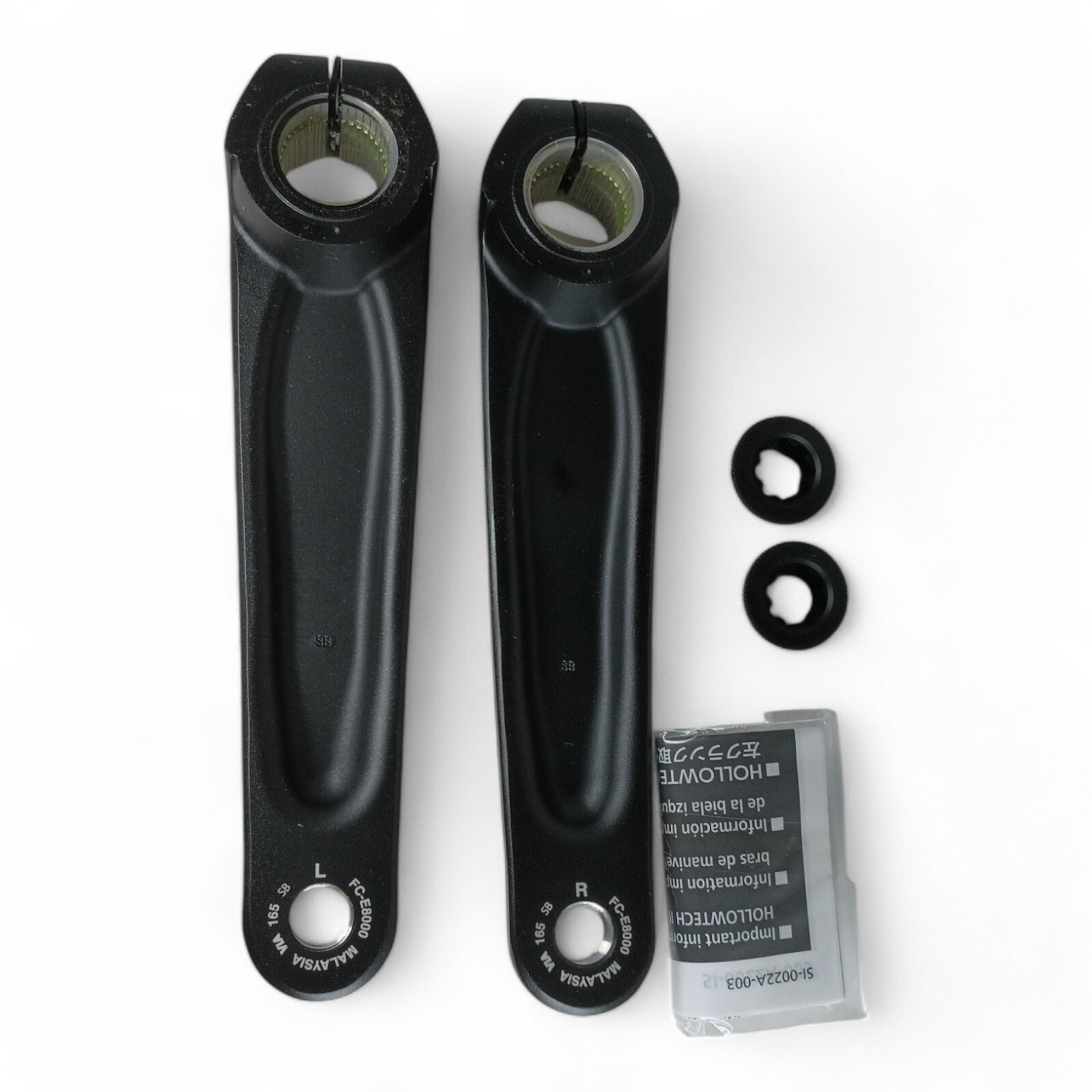 Shimano FC-E8000 165mm Ebike Crank Arms fit EP8 motor crankset