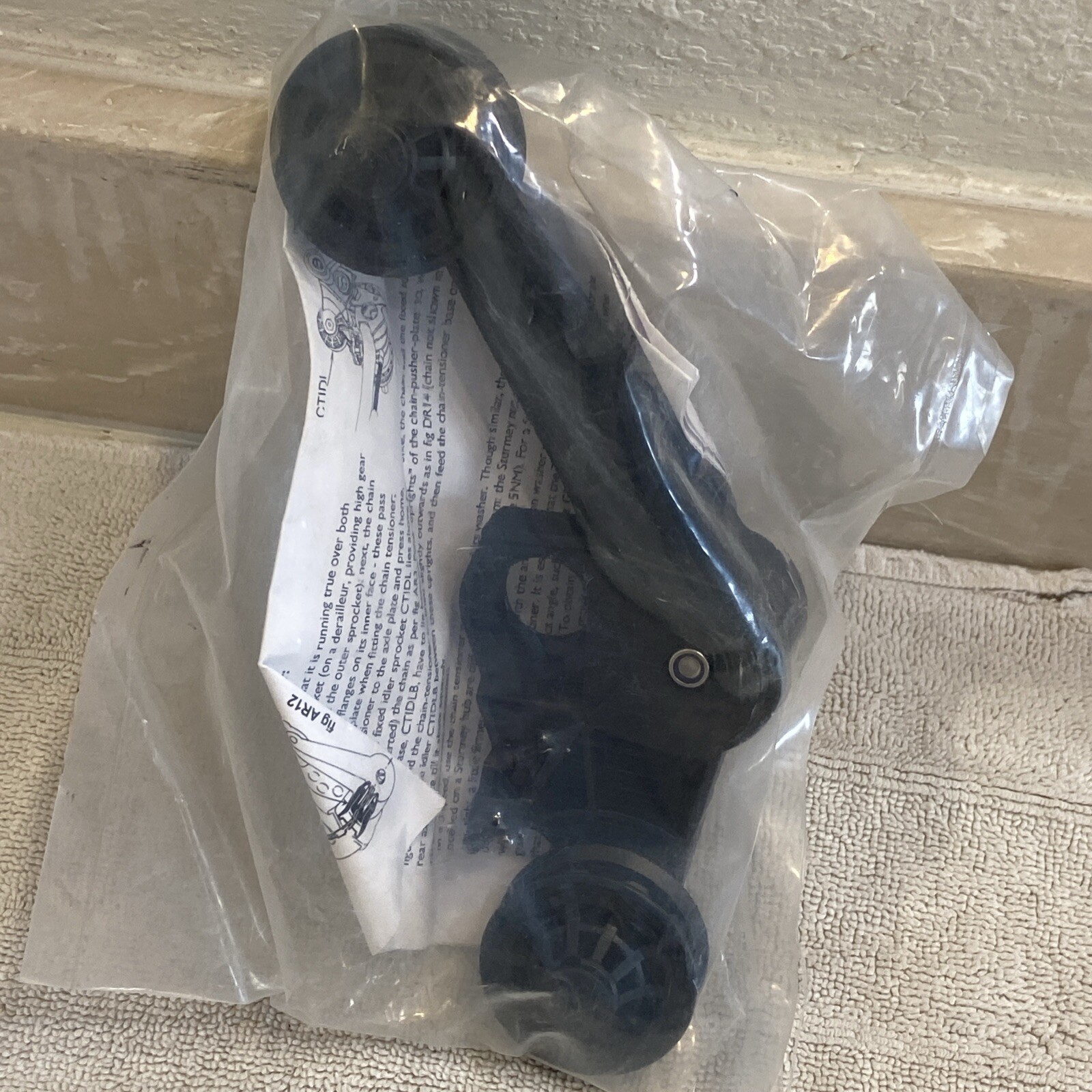 Brompton Chain Tensioner assembly for 2 or 6 speed derailleur