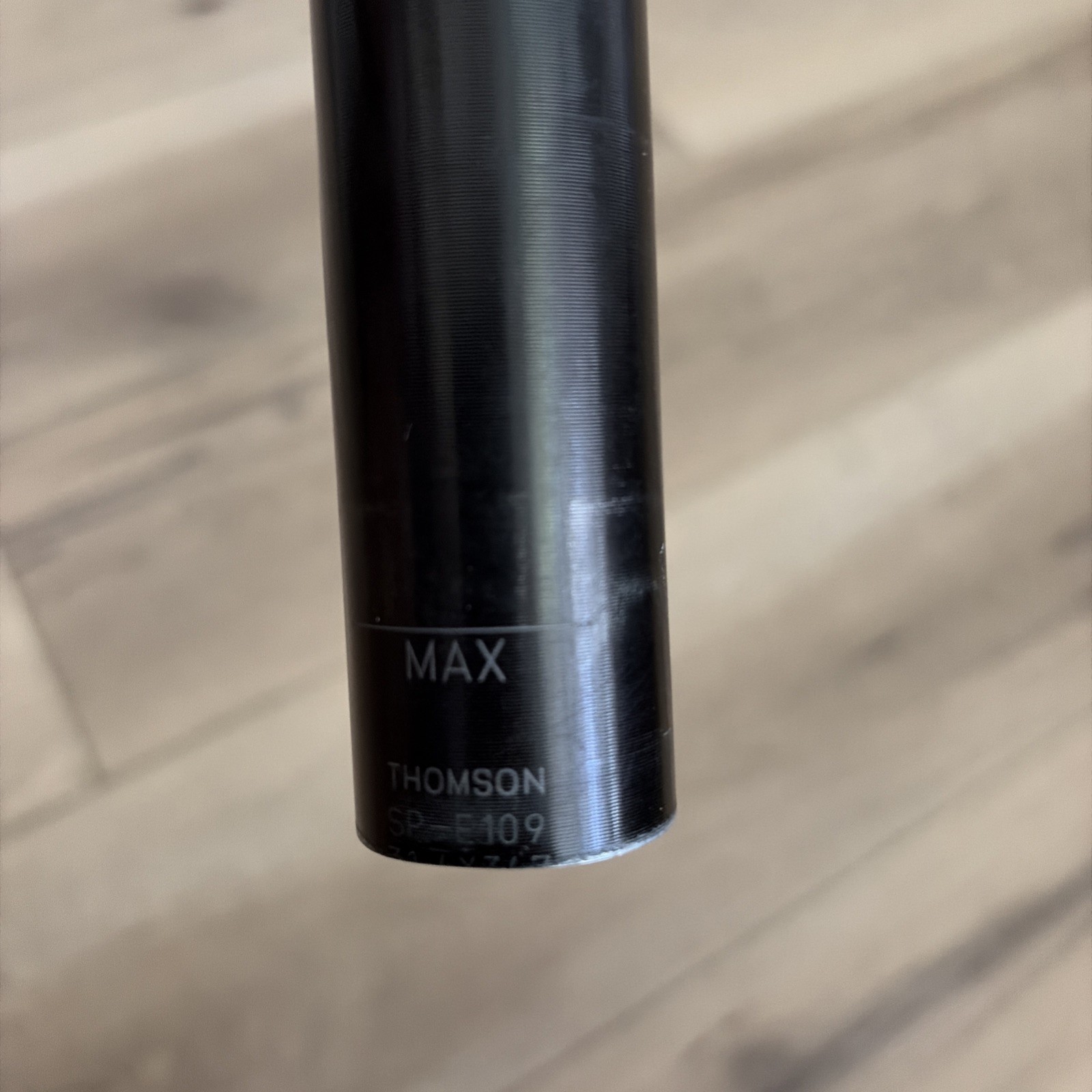 Thompson Elite SP-E109 Seatpost 31.6mm Width 287mm Length Black