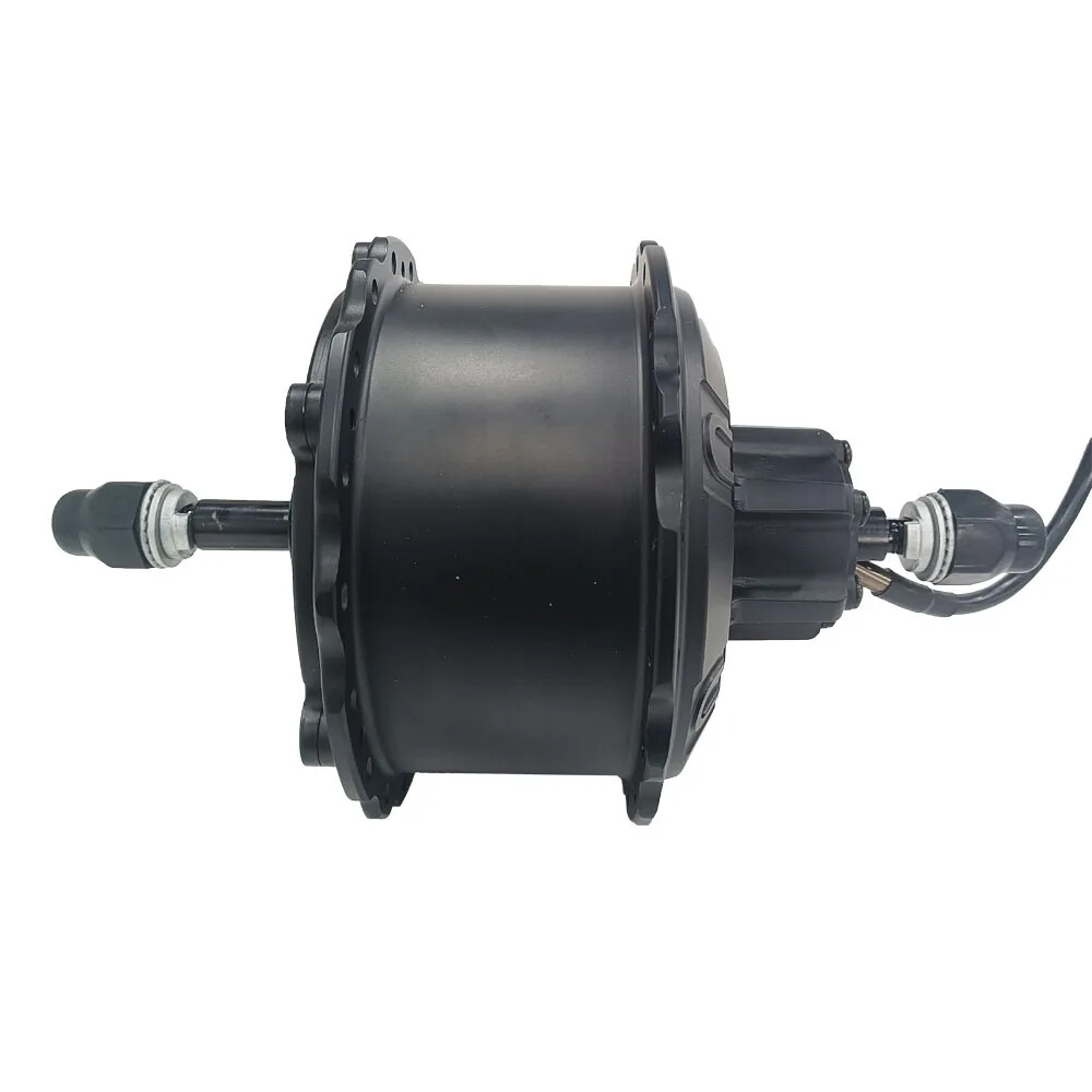 1000w Fat Hub Motor Helical Gear 175mm Dropout E-bike 48v 390rpm Snow Tire Rim