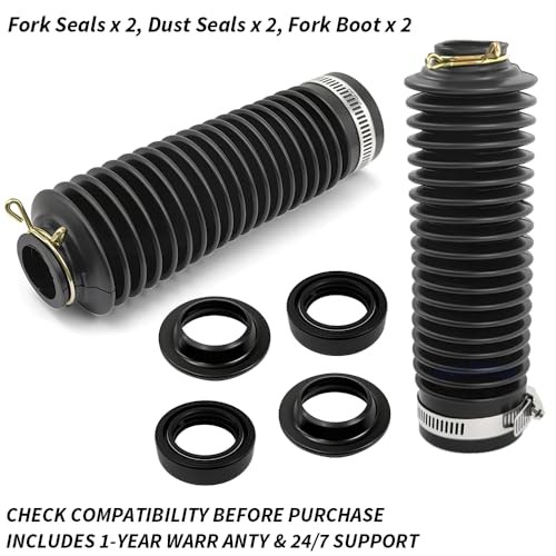 Front Fork Dust Seal Kit & Fork Boot for CRF70F CRF80F XR100R XR70R XR80R 1985
