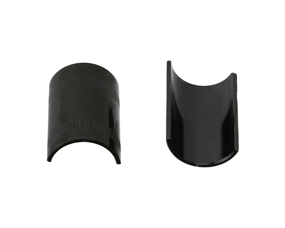 Bicycle Black Handlebar Alloy Shim 22.2mm to 25.4mm Adapter BMX Cruiser Lowrider