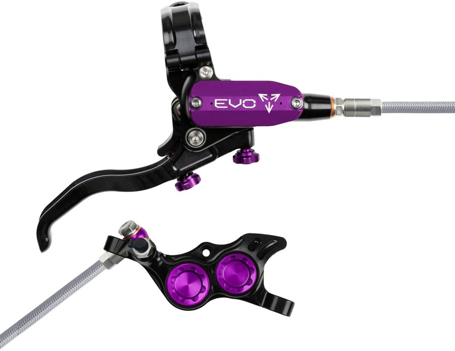 Hope EVO TR4 Disc Brake Set – Right & Left Hydraulic 4-Piston Post Mount,