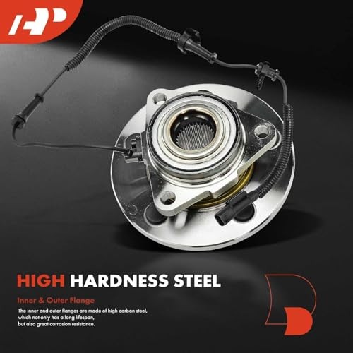 Front Wheel Bearing and Hub Assembly with ABS & 5-Lug Compatible with Dodge