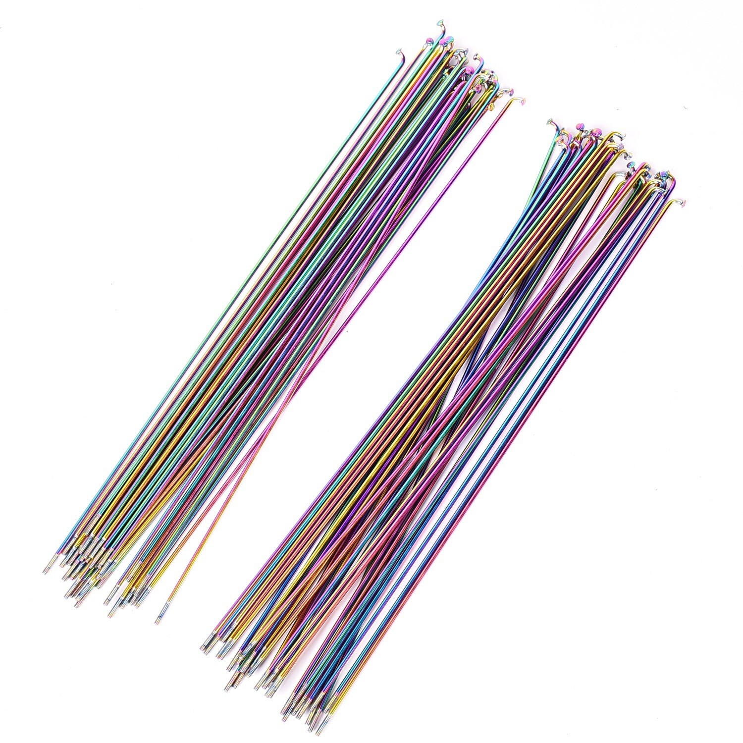 Ultralight 6g J-Bend Colorful Stainless Bicycle Bike Spokes with Brass nipples