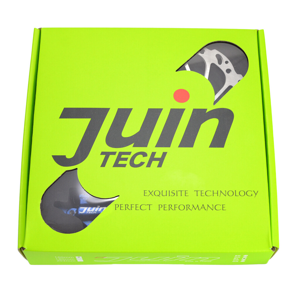 JUIN TECH R1 Hydraulic Road CX Disc Brake set 160mm w/ Rotor (Front+Rear) , Blue