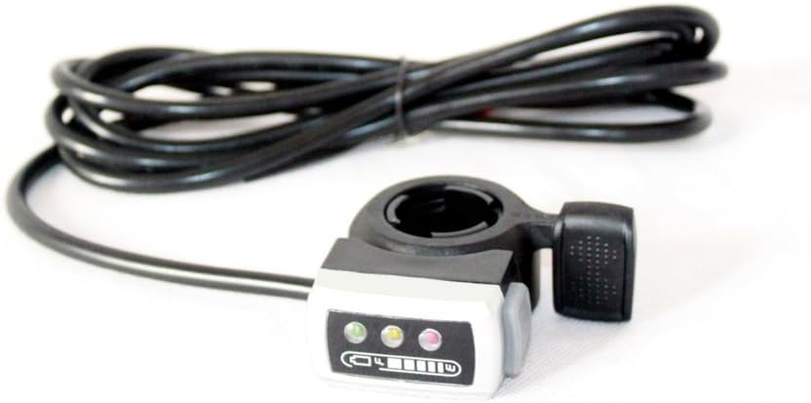 L-Faster Thumb Throttle for 24V/36V / 48V Bike with Power Indicator Wuxing Brand
