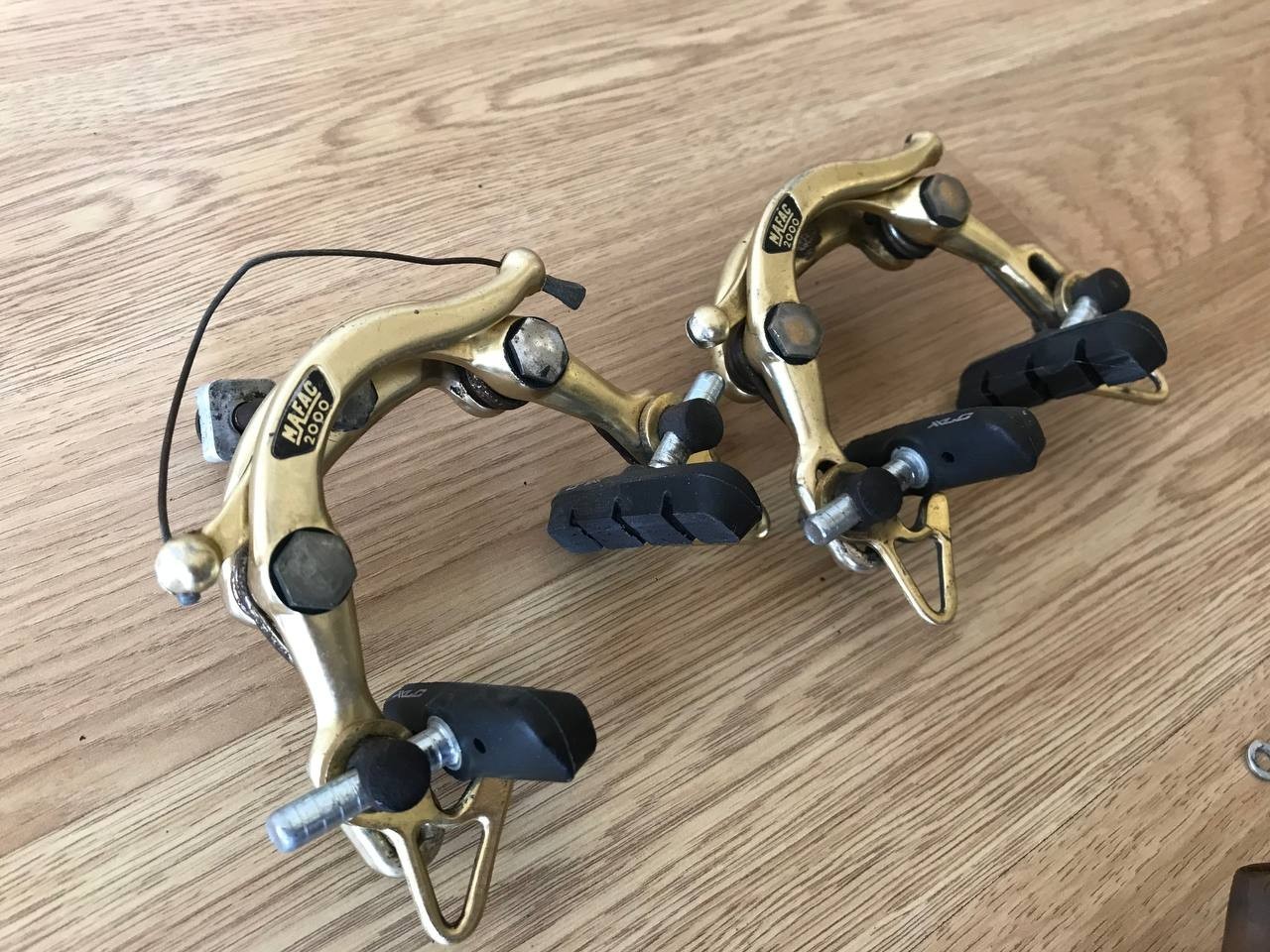 caliper center pull brakes Mafac 2000 Gold Edition
