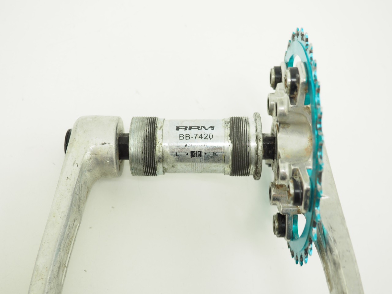 Vintage Suntour XC-Comp 175mm Triple Crankset w/RPM BB-7420/ 32T Chainring