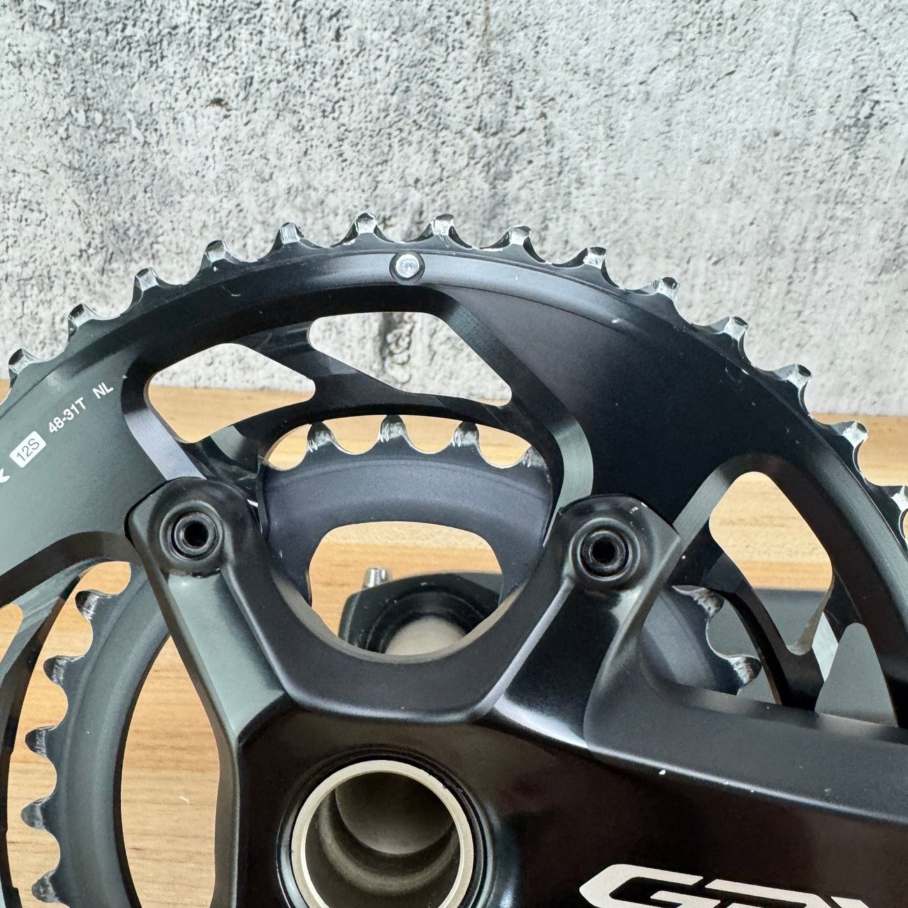 Shimano GRX FC-RX810/RX820 170mm 48/31t 4-Bolt 12-Speed Crankset 24mm Spindle