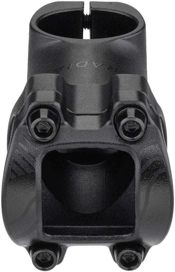 Teravail Radia Stem – 60mm, 31.8mm Clamp, +/-6, 1-1/8″, Black