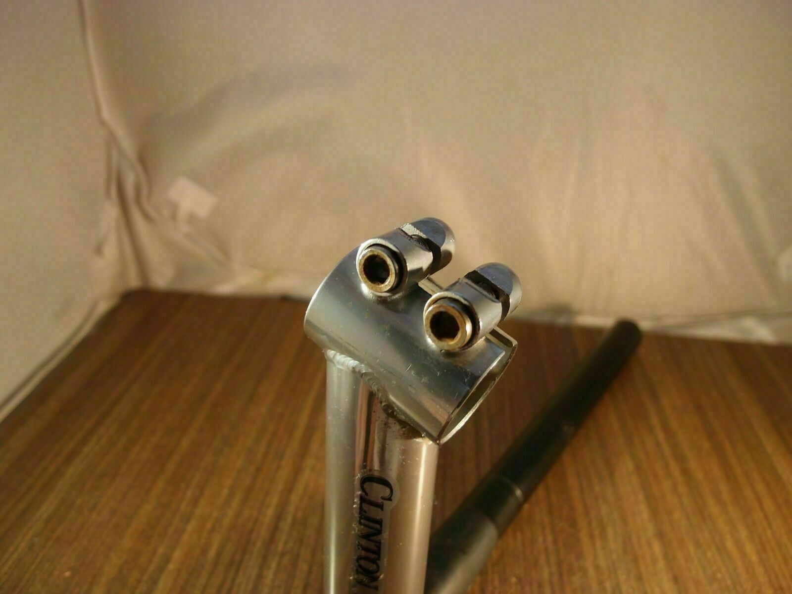 1990’s MTB aluminium handlebar & steel stem Clinton made in USA 1 1/8»