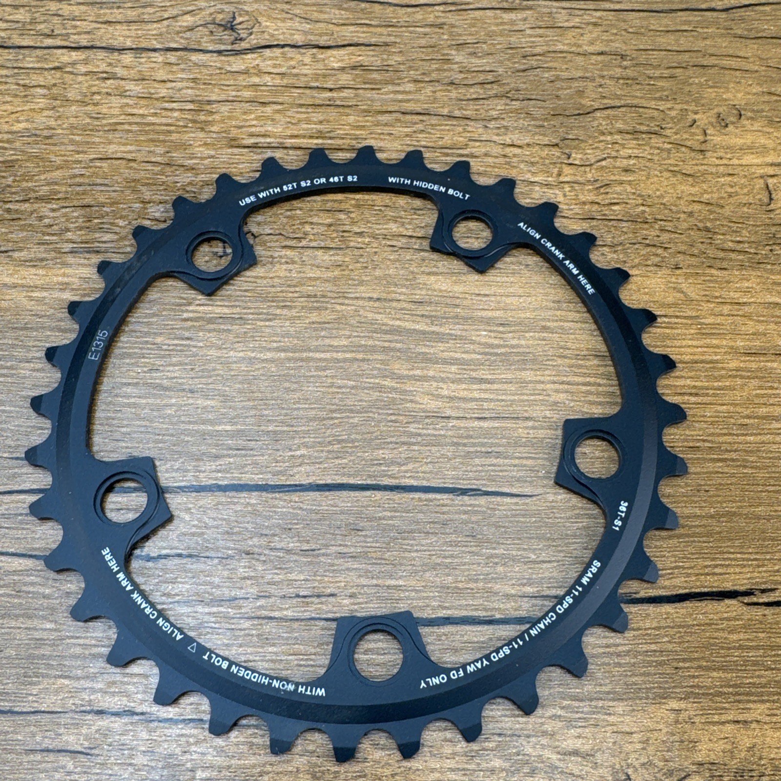 SRAM X-Glide 46t 36t Chainring Set for 110BCD Road Cyclocross 11 Speed NEW NOS