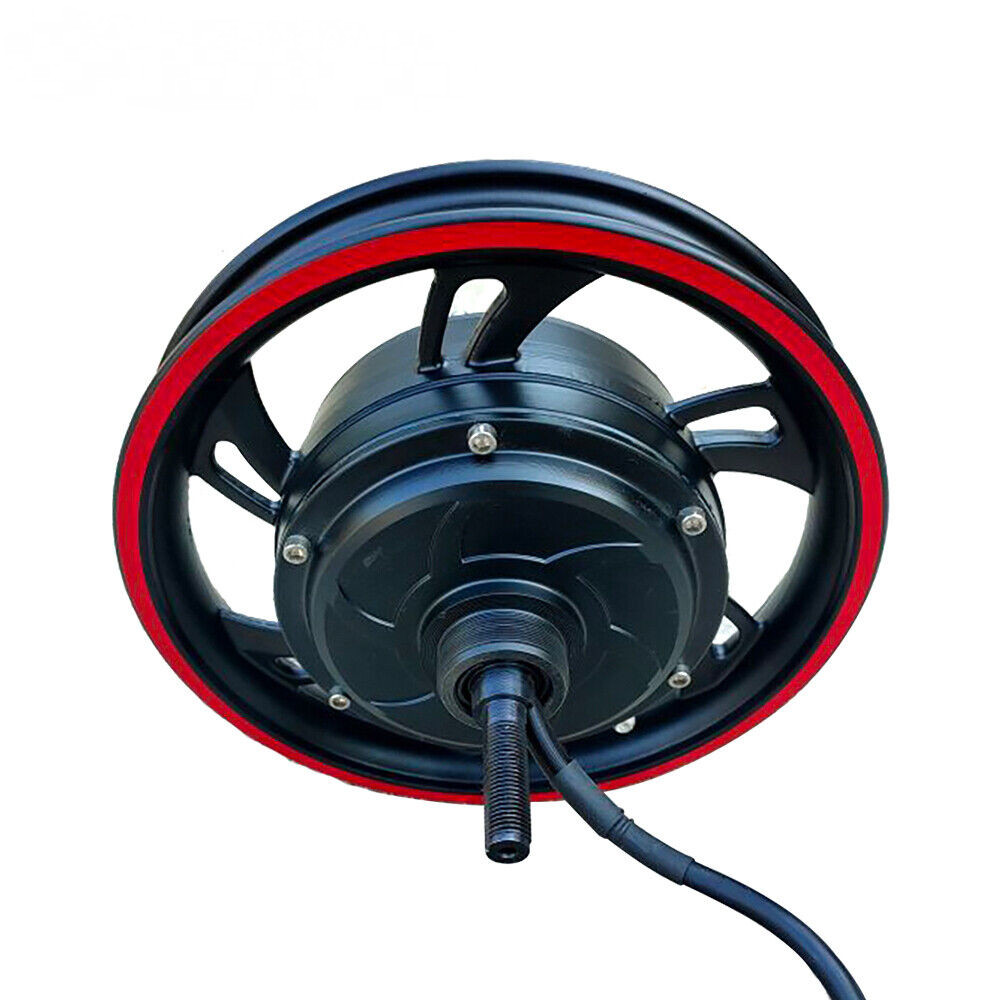 12Inch Gearless Motor Disc Brake Electric Bike Scooter Motor 1000W-1500W 60V/72V