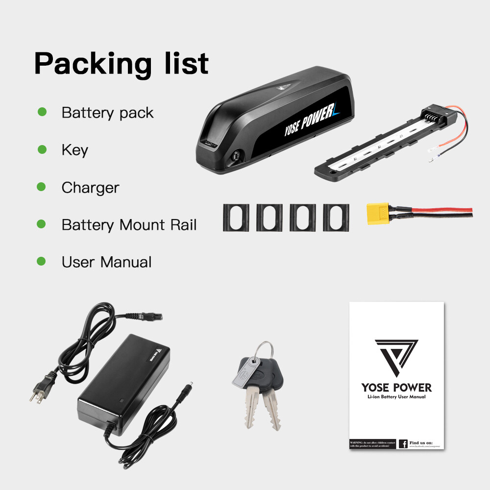 52V 48V 36V 13Ah 17Ah 1000W Hailong Ebike Battery Electric Bike Lithium Battery