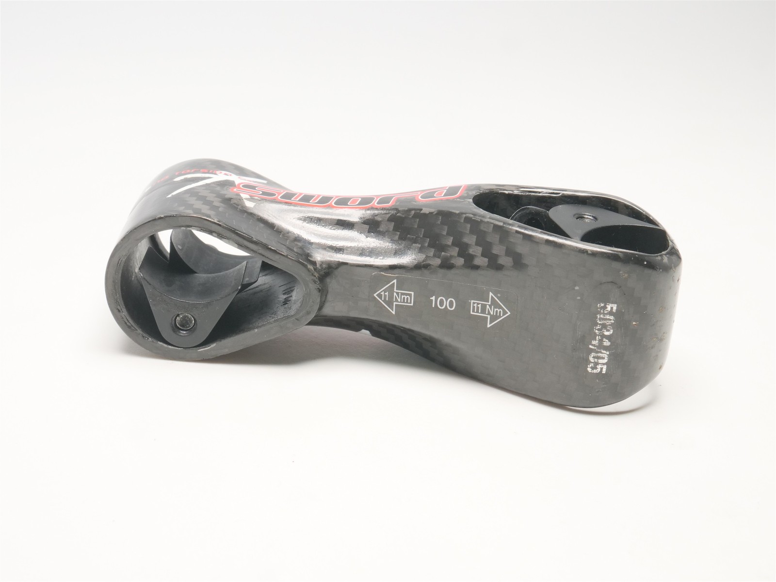 ITM K-Sword Stem 100mm 31.8 Carbon 1-1/8″ Threadless Black Italy Road