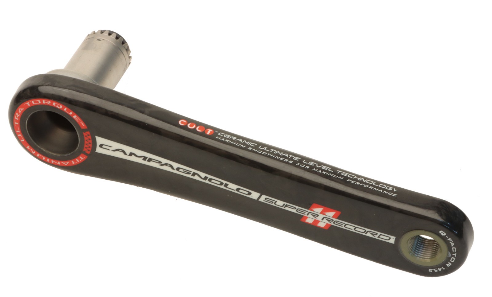 Campagnolo Super Record Titanium Crankset 50/34T Compact CT 11s 170mm ’12 NEW
