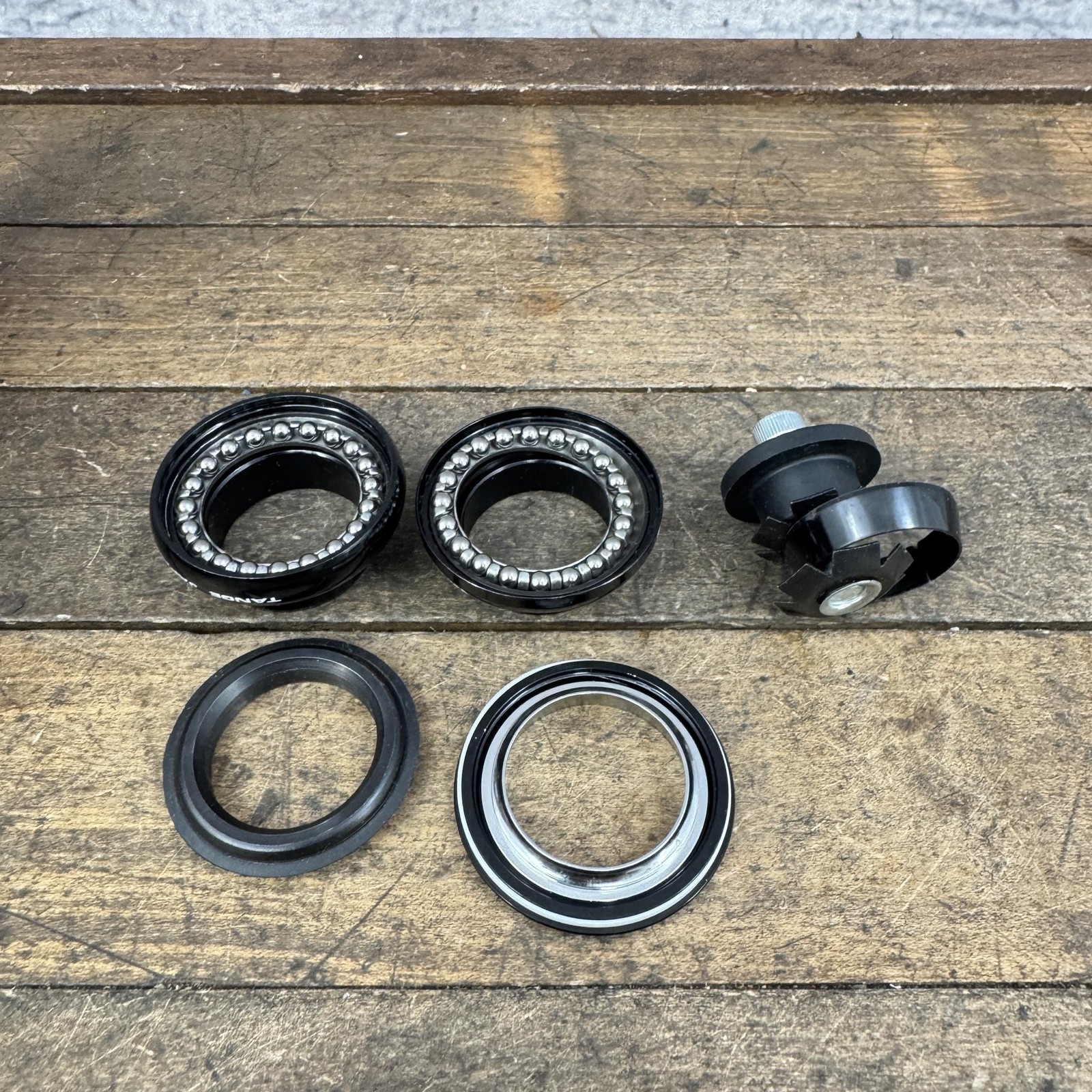 Vintage Dia-Compe Aheadset 1 Inch Threadless Headset 30.2 Black Japan MTB