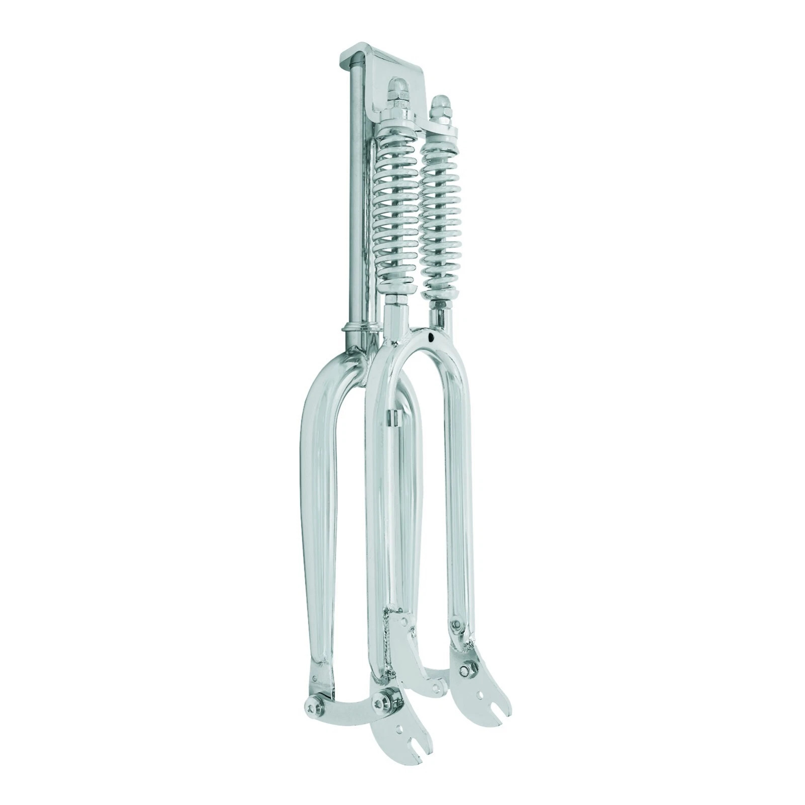 Tracer 1 in Dual Springer Threadless Bike Fork Disc Brake 20in 2.125 inch Tire