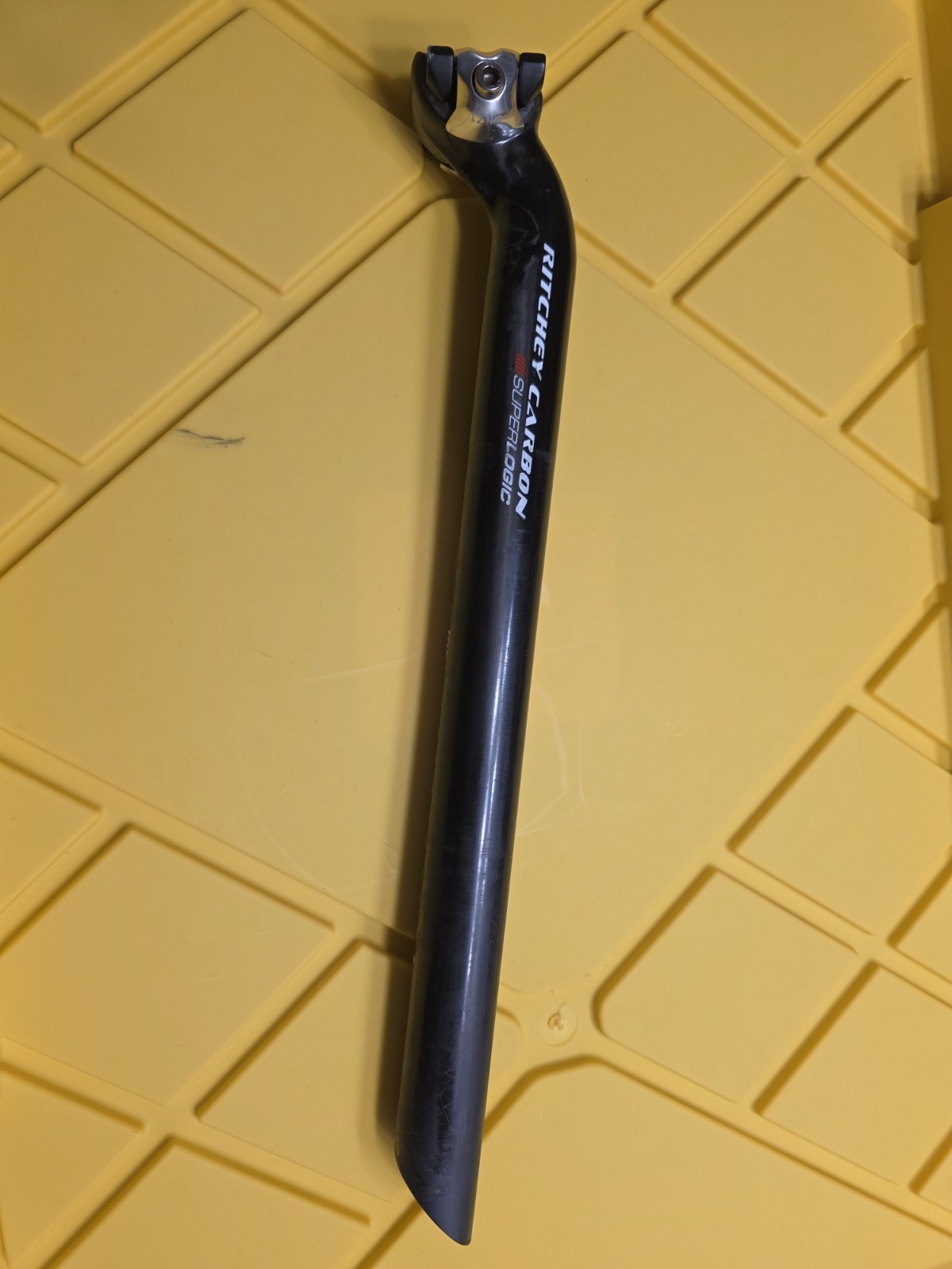 Ritchey SuperLogic Carbon Seatpost 31.6 x 400mm 278g 1-Bolt, Black