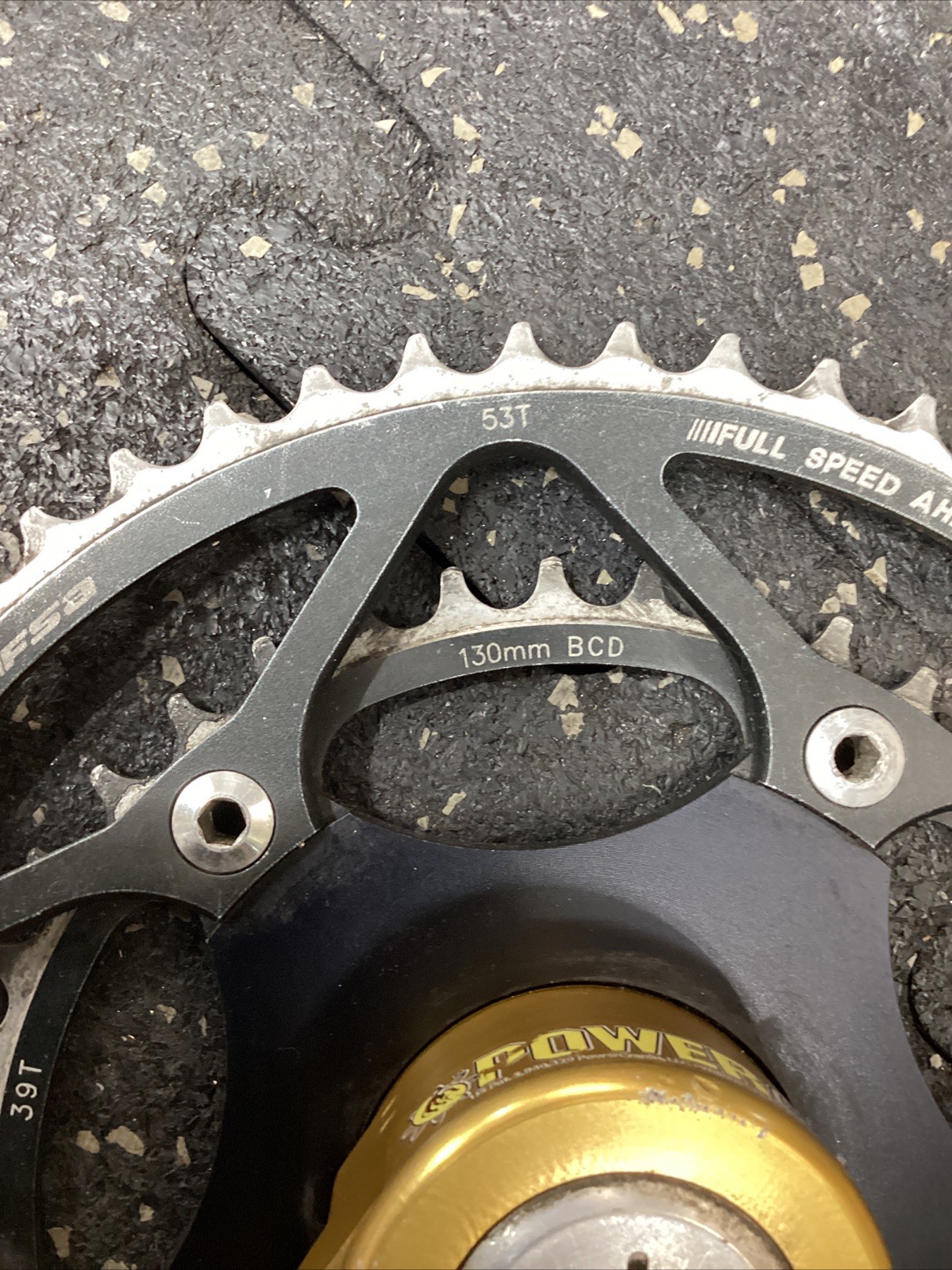 Power Cranks X-Lite 150mm-175mm Powercranks Extra Light 52/36