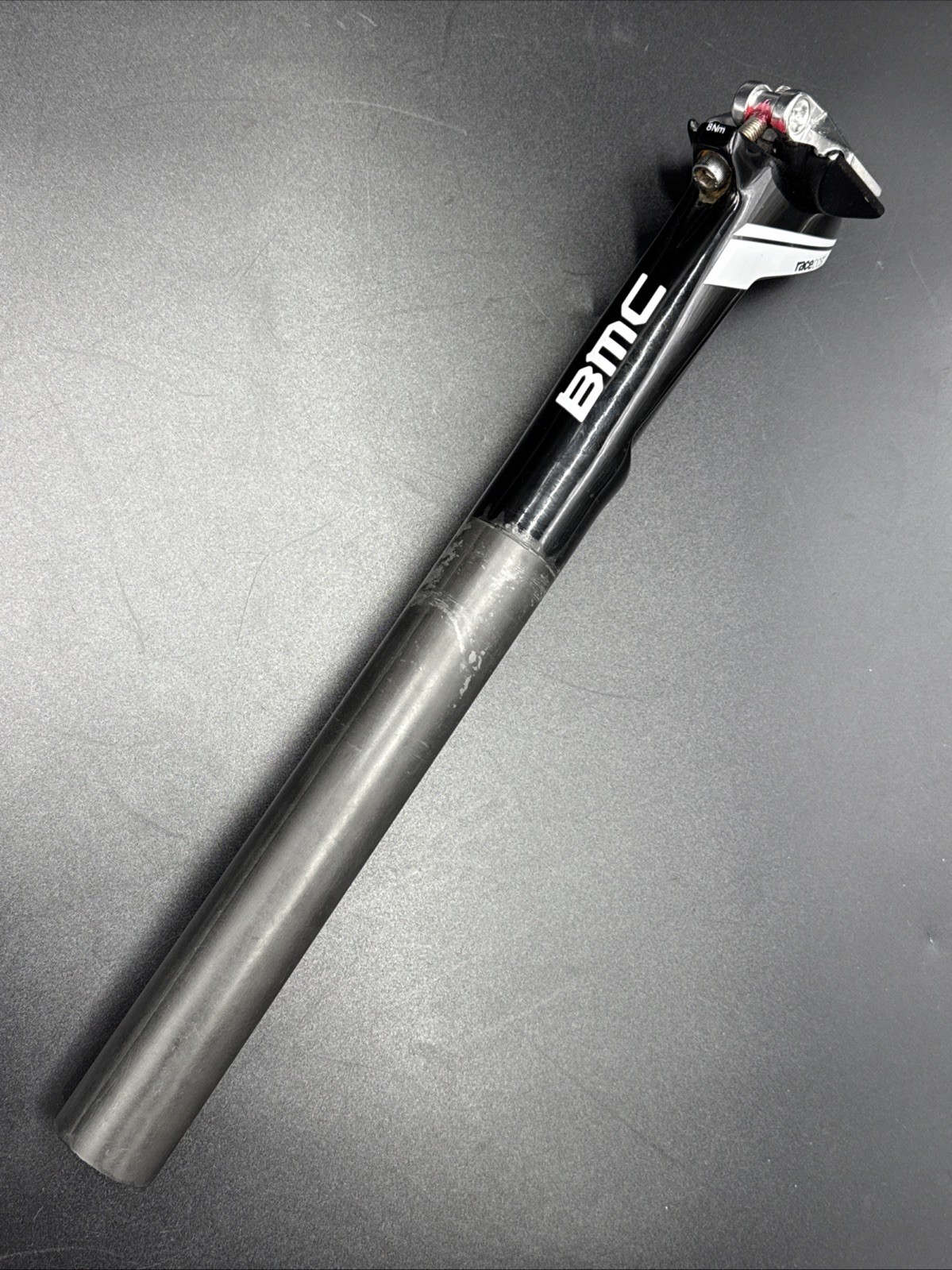 BMC RacePost 31.6mm TCC 340mm Carbon Seat Post 10mm Offset Tuned Compliance