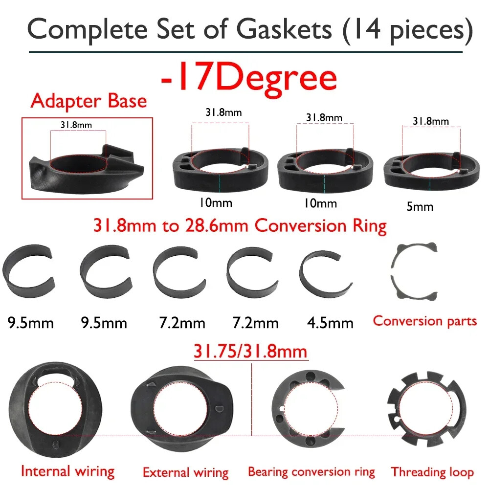 Carbon Fiber Internal Routing Road Gravel XC Bike Handlebars 380/400/420/440mm