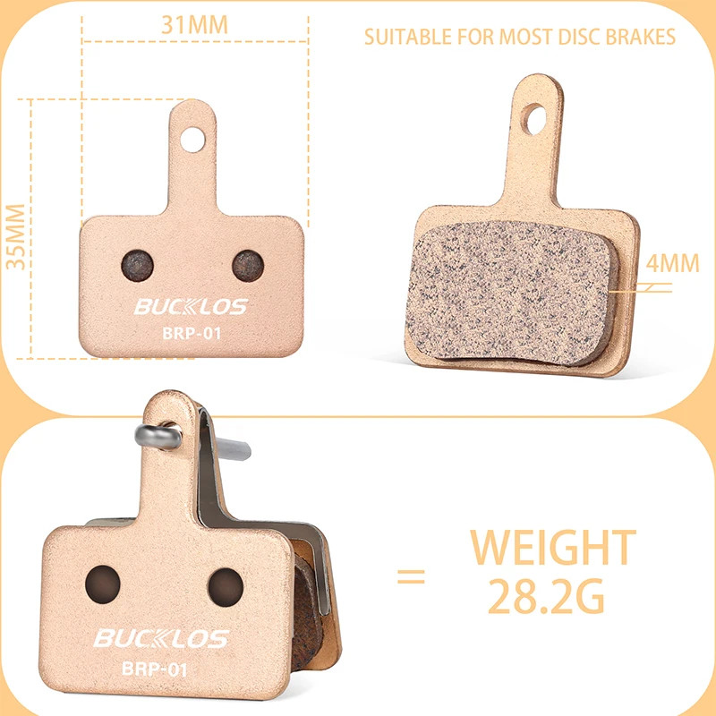 Sintered-Metal MTB Brake Pads for B01S B05S Bicycle Hydraulic Disc Brake Pads Me