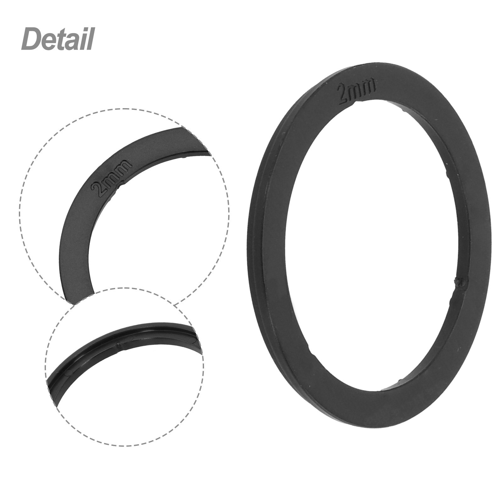 Cool and Distinctive Plastic Washer for For dub Bike Middle Shaft 2mm/4 5mm