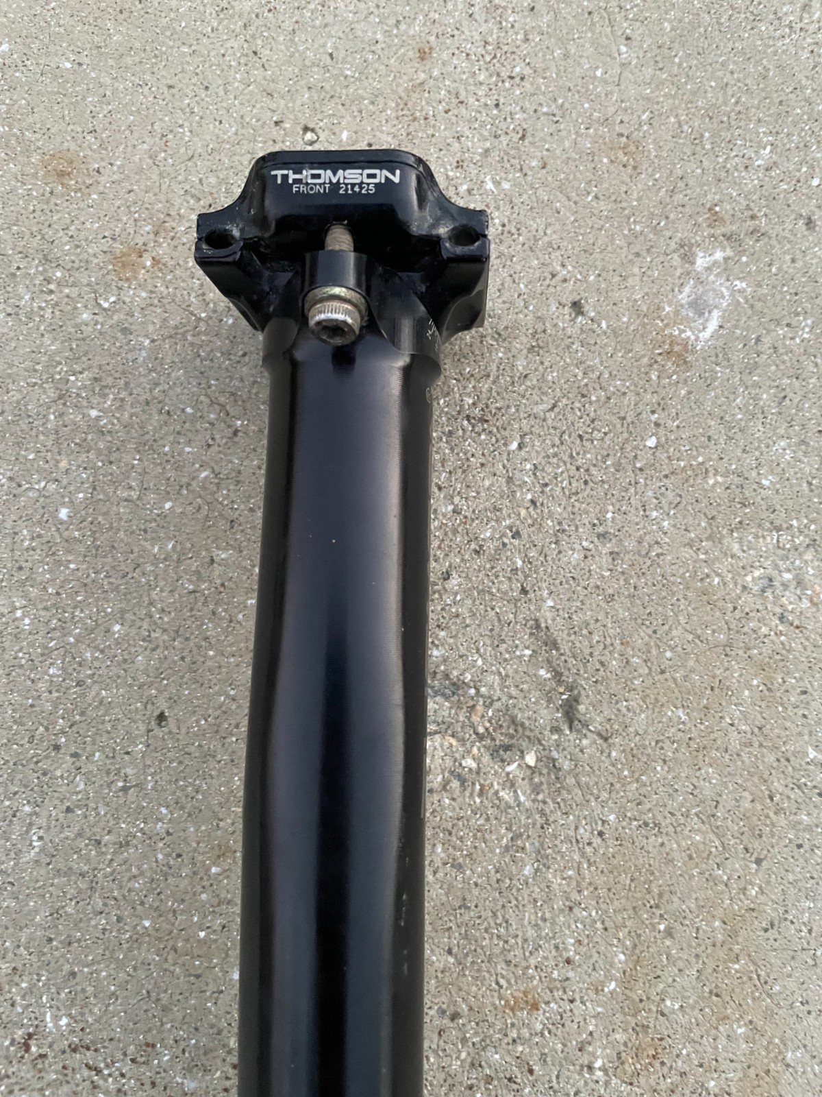 Thomson Elite Setback Bicycle Seat Post 30.9mm x 367mm SP-E128-SB