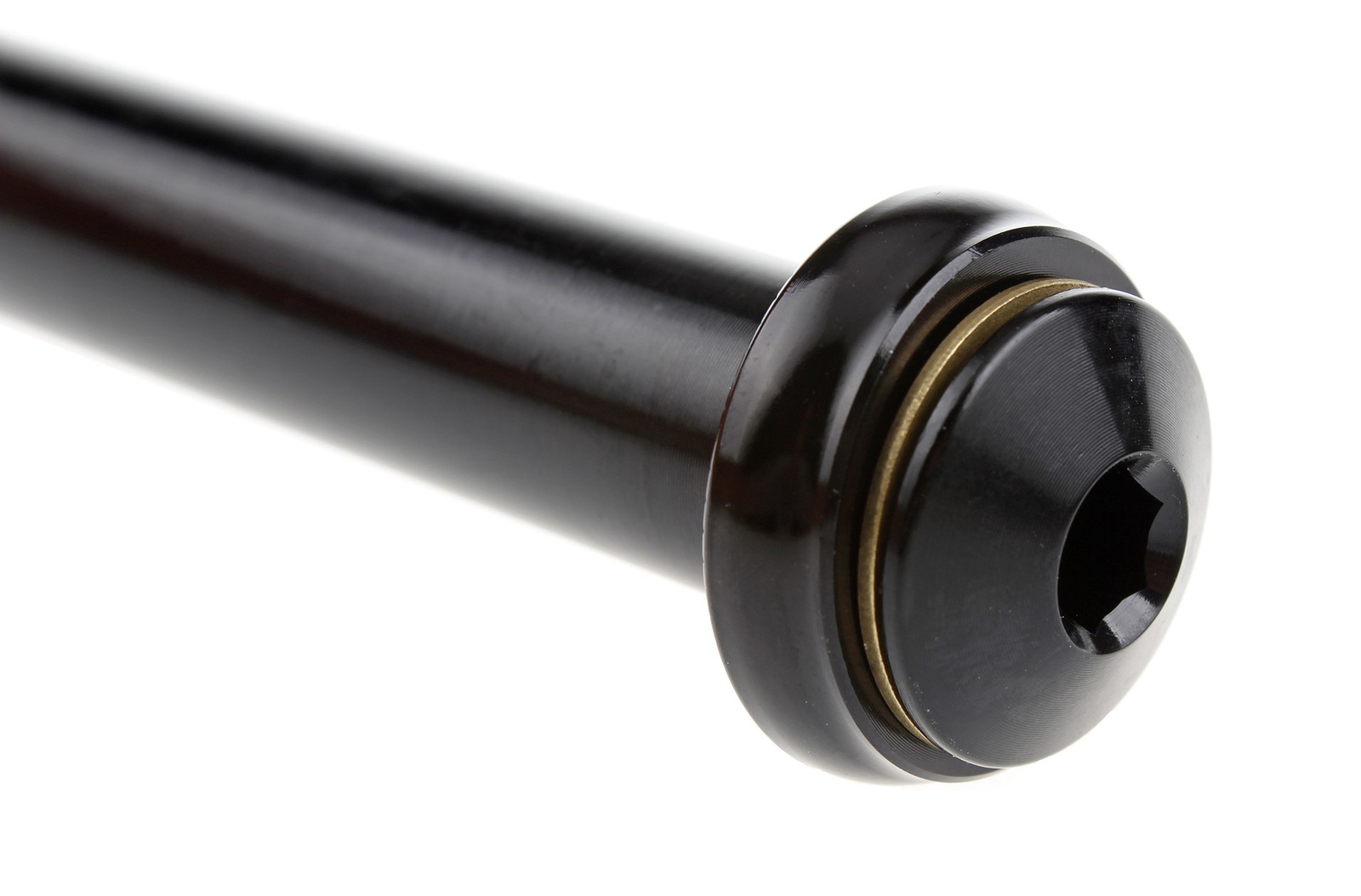 KCNC KQR08 15mm Front Thru Axle 100mm Shimano FOX M14xP1.5 CNC Black Skewer 146m