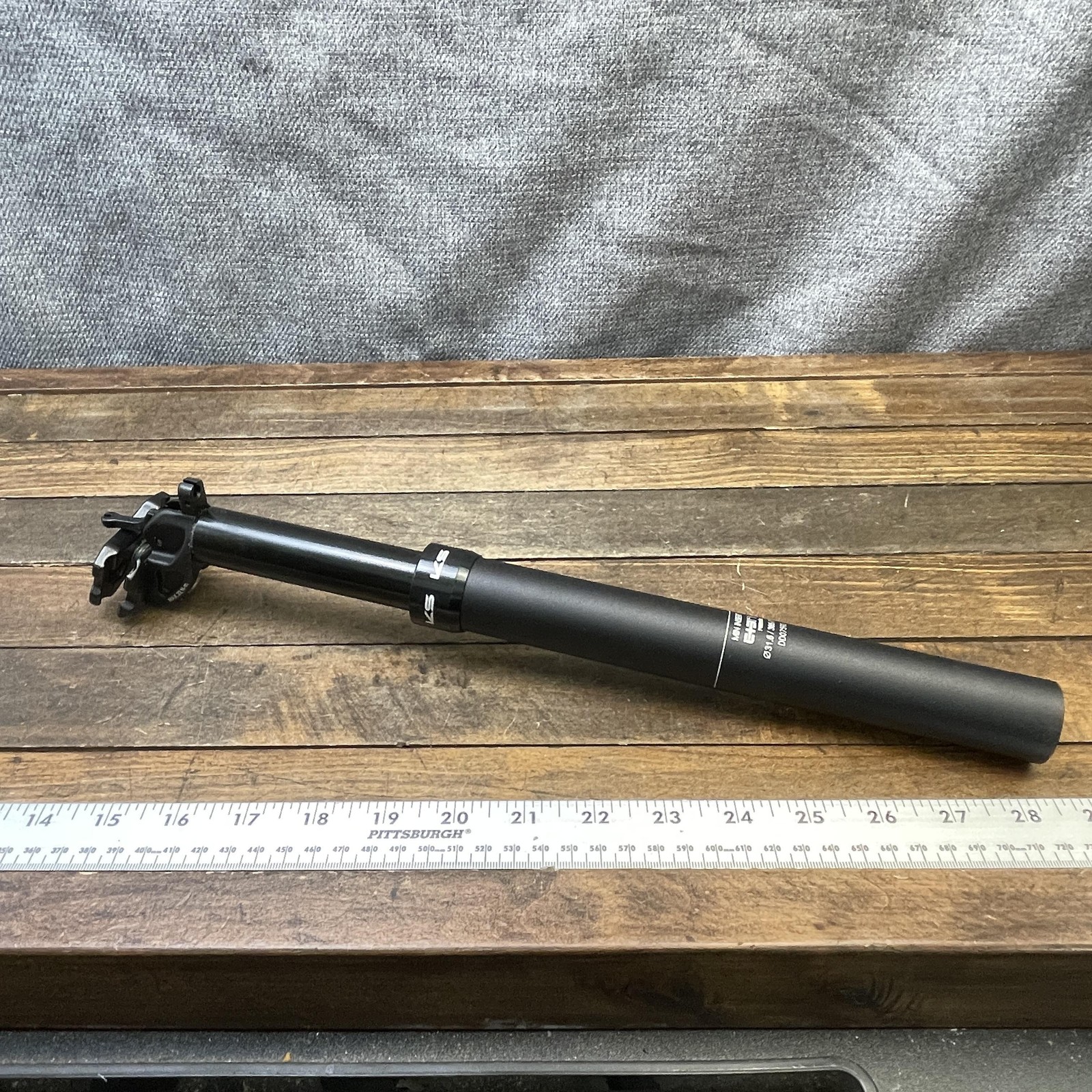 KS ETen Dropper Seatpost 31.6mm 385mm 100mm MTB 31.6 Kind Shock