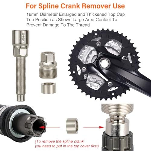 Bike Crank Puller Removal Tools for Bicycle Square Taper Crank One Crank Puller