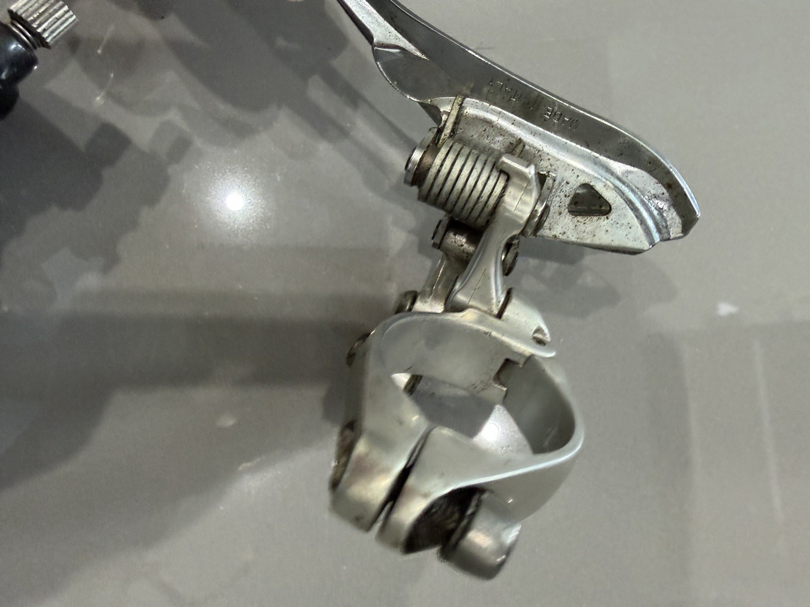 Vintage CAMPAGNOLO Super Record ROAD Derailleur Front And Rear