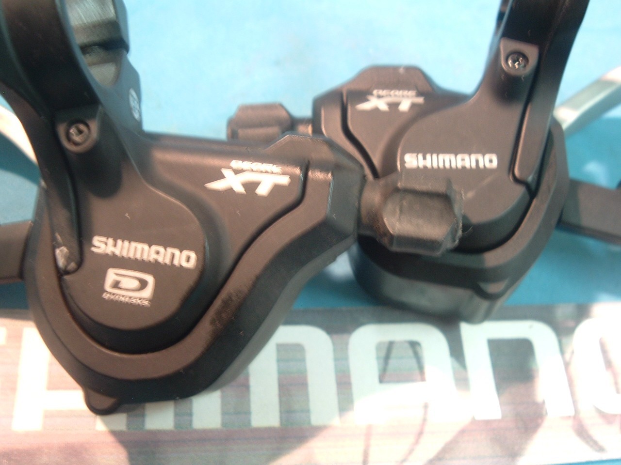 Shimano Deore XT 3×10-Spd SL-M780 MTB Shifter Pods 2-Way/Instant Release-VG Plus