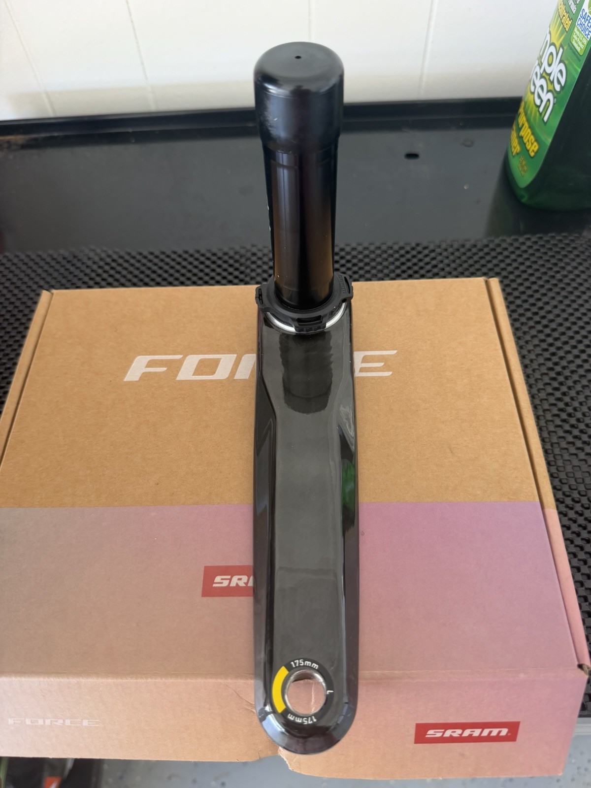 SRAM Force E1 DUB Carbon Power Meter Crank Arms 175mm
